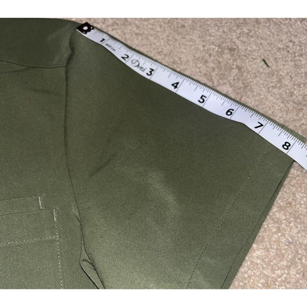 Figs (S) Moss Green Mens Jogger Scrub Pants & Top Set Technical Collection (FLAW - Picture 10 of 16